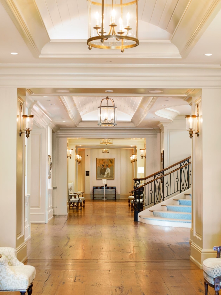 The Champions Hallway in the Harbour Town Clubhouse